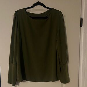 Source Unknown Olive Women's Blouse